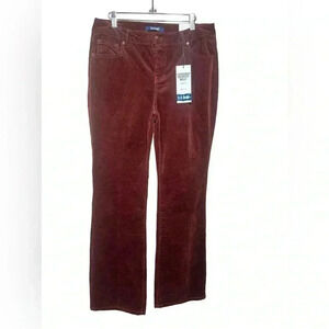 CORDUROY MID-RISE BOOT SIZE 13 COLOR: Brick